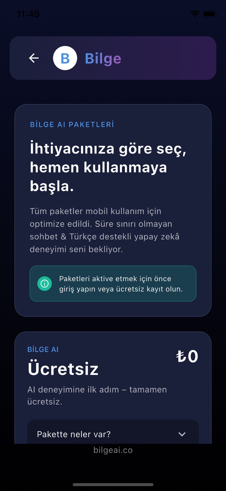 Yapay Zeka Platformu